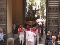 Salerno, verso San Matteo: stasera l’alzata del panno