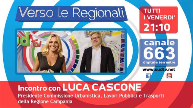 Luca cascone, Verso Le Regionali