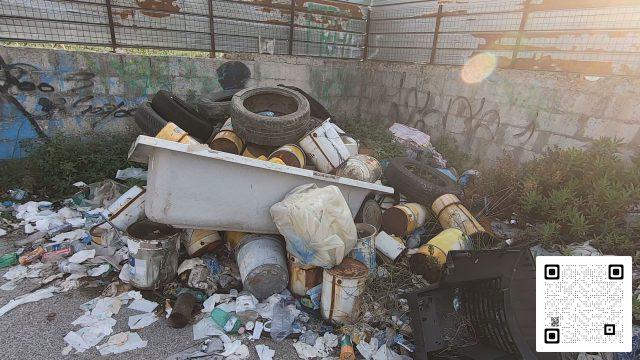 Discarica Via della Previdenza Battipaglia
