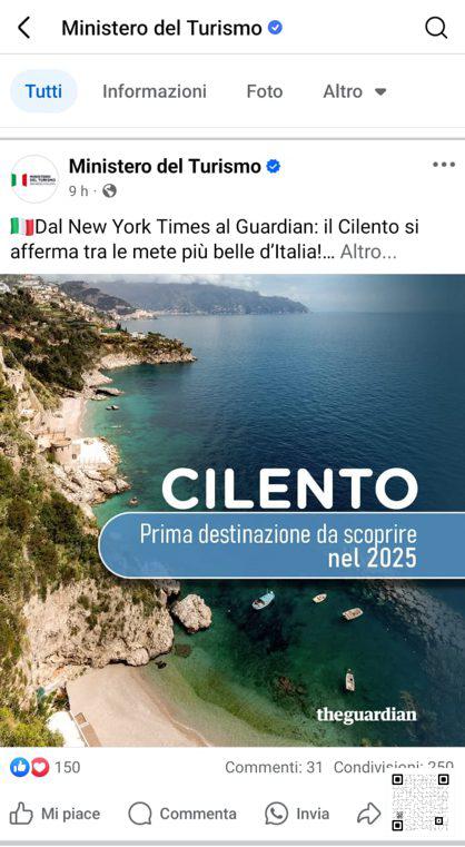 ministero turismo