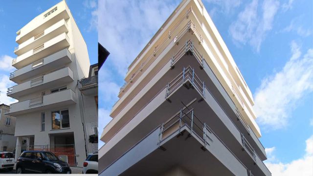 Palazzo sequestrato via baratta Battipaglia