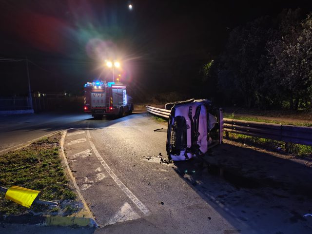 incidente eboli notte 17 maggio 2025