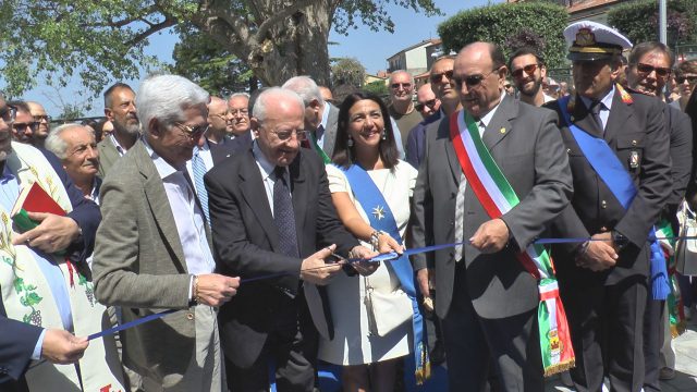Postiglione inaugurazione municipio
