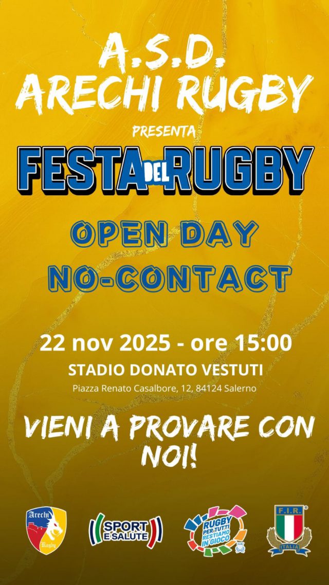 Festa del Rugby ASD Arechi Rugby