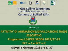 Bellizzi ospiterà il quinto Incontro Territoriale sulla Strategia del GAL Colline Salernitane