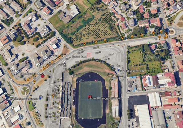 pastena battipaglia campi vigili del fuoco