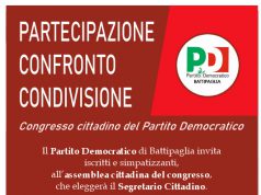 Battipaglia, sabato Congresso del Pd