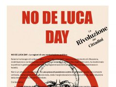 “No De Luca day”: cittadini in piazza