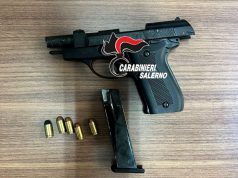 Detenzione armi da sparo, arrestato