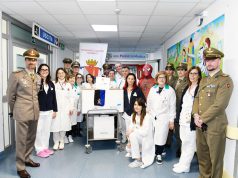 Uova di Pasqua ai piccoli guerrieri del Ruggi: il gesto di solidarietà dell’Esercito