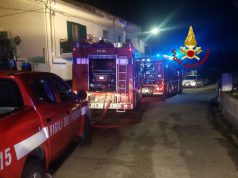 San Cipriano Picentino, incendio in un’abitazione