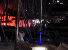 Incendio al porto Marina d’Arechi: due imbarcazioni in fiamme