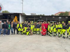 La Protezione Civile in prima linea ieri al Bomba day