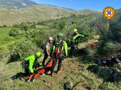 Teggiano, incidente in zona montuosa: un morto