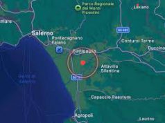 Eboli, scossa terremoto di magnitudo 3.6