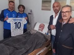 Ebolitana, la maglia della promozione “abbraccia” Gallotta