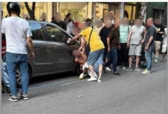 aggressione battipaglia
