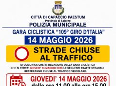 Battipaglia, giovedì il Giro d’Italia