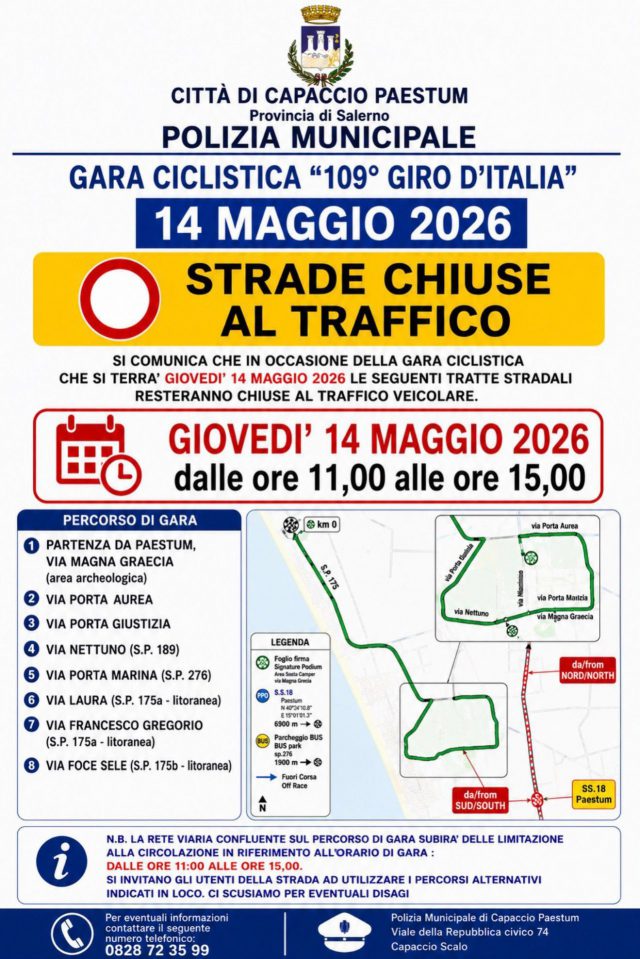battipaglia giro d'Italia 2026
