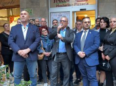 Salerno al voto, Bandecchi in città per Ventura