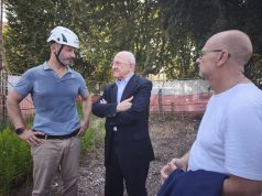 Salerno, sopralluogo di De Luca in piazza Cavour