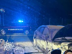 San Cipriano Picentino, incidente: motociclista in gravi condizioni