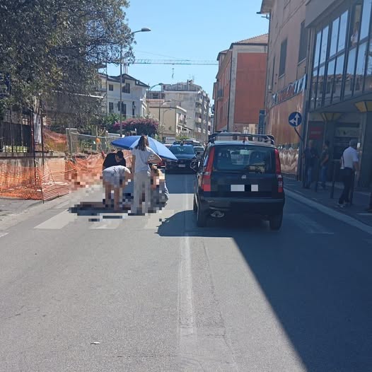 donna investita statale 19 eboli