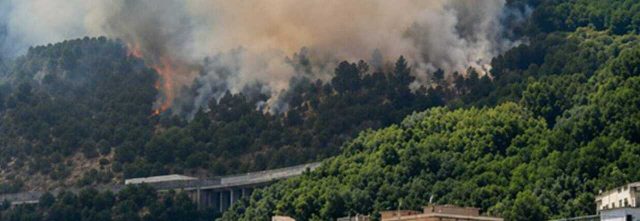 incendio monte san liberatore