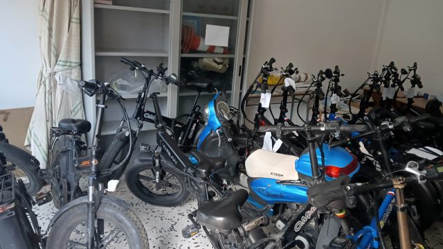 30 biciclette elettriche sequestrate