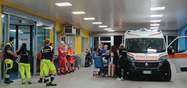 ospedale battipaglia evacuazione